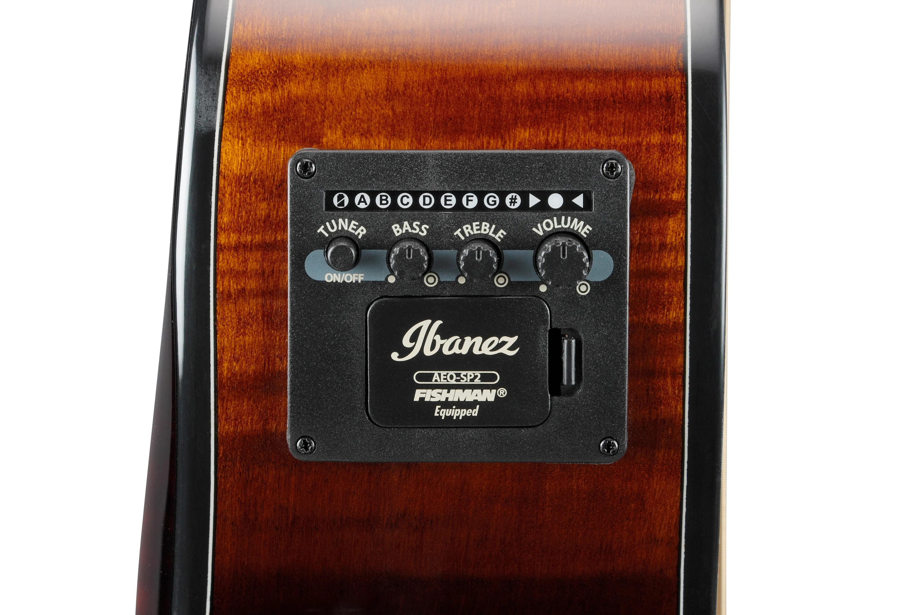 IBANEZ AEWC400 AMS GUITARRA ELECTROACUSTICA AMBER SUNBURST HIGH GLOSS - Image 10
