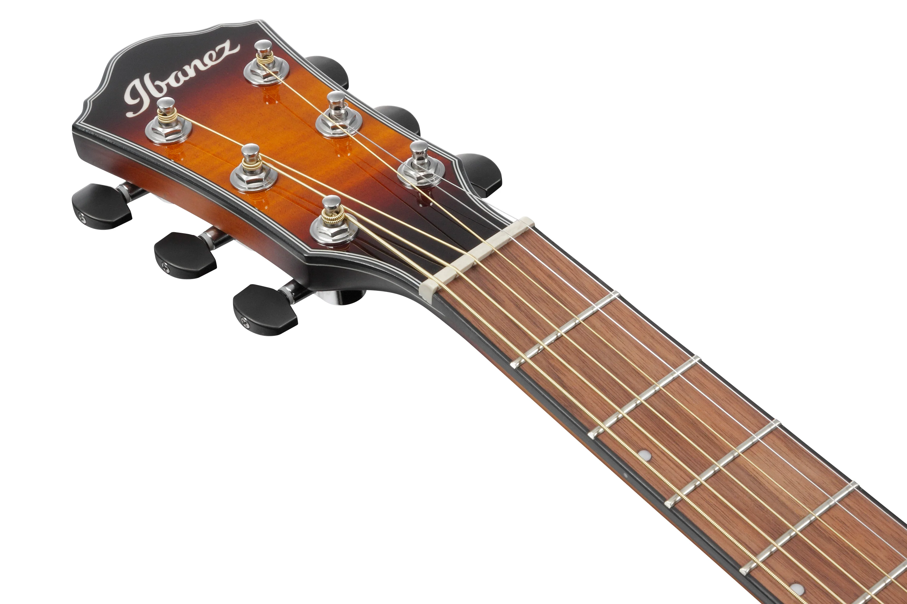 IBANEZ AEWC400 AMS GUITARRA ELECTROACUSTICA AMBER SUNBURST HIGH GLOSS - Image 6