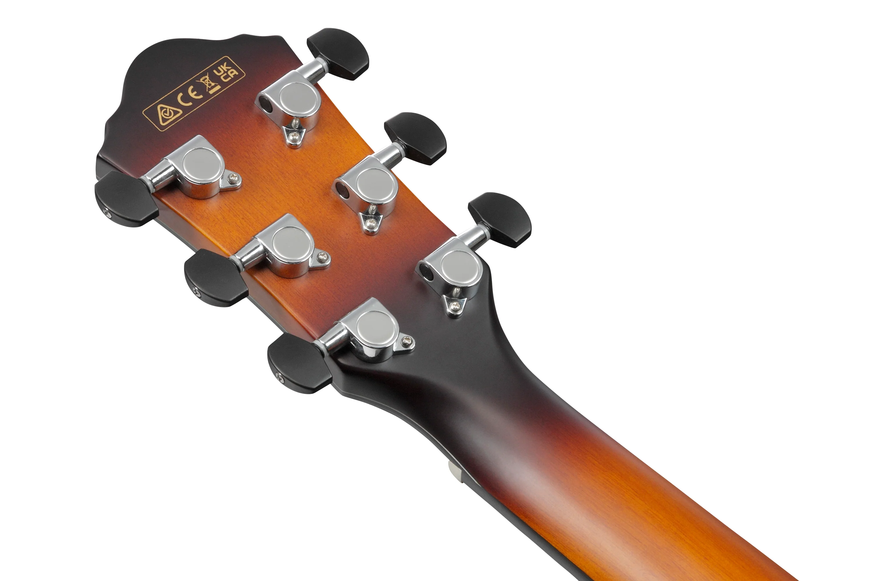 IBANEZ AEWC400 AMS GUITARRA ELECTROACUSTICA AMBER SUNBURST HIGH GLOSS - Image 7