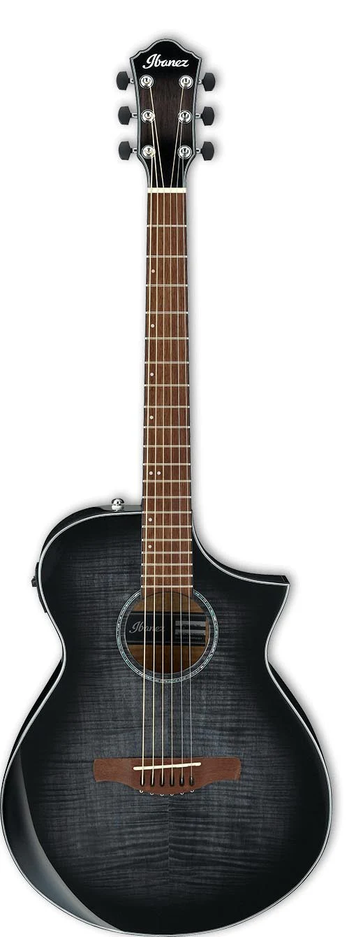 IBANEZ AEWC400 TKS GUITARRA ELECTROACUSTICA TRANSPARENT BLACK SUNBURST