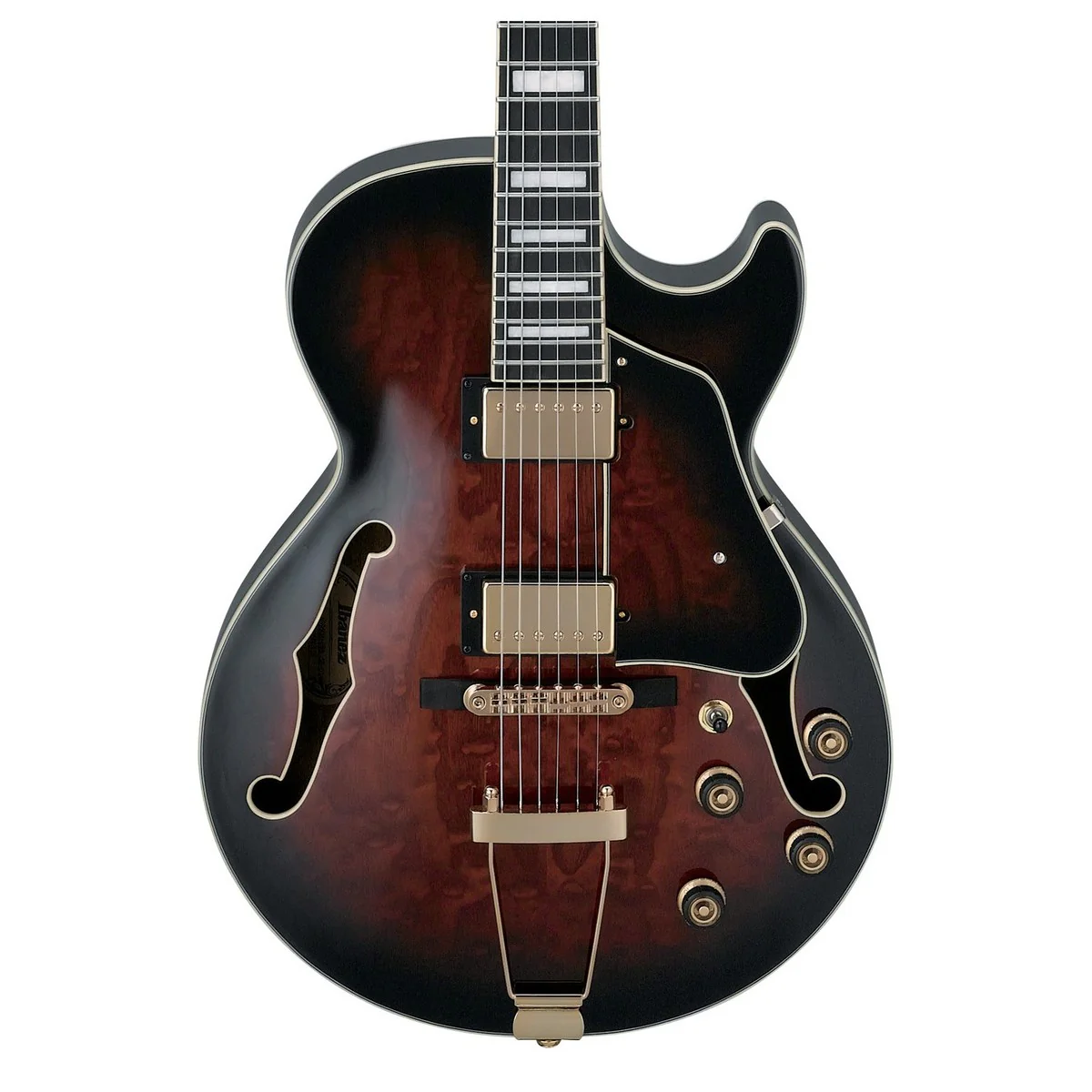 IBANEZ AG95QA DBS ARTCORE EXPRESSIONIST GUITARRA ELECTRICA DARK BROWN SUNBURST - Image 2