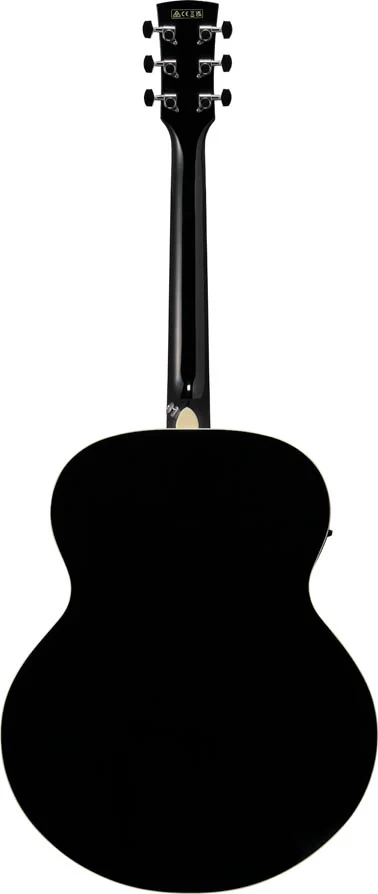 IBANEZ AJ70M1E BK GUITARRA ELECTROACUSTICA JUMBO BLACK HIGH GLOSS - Image 2