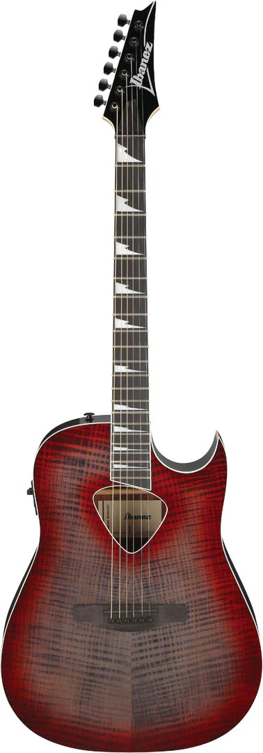 IBANEZ ALT50FA RDB ALTSTAR GUITARRA ELECTROACUSTICA RED DOOM BURST HIGH GLOSS