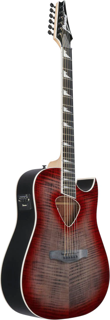 IBANEZ ALT50FA RDB ALTSTAR GUITARRA ELECTROACUSTICA RED DOOM BURST HIGH GLOSS - Image 3