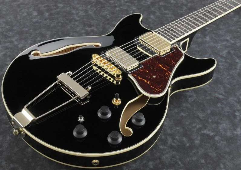IBANEZ AMH90 BK GUITARRA ELECTRICA NEGRA - Image 5