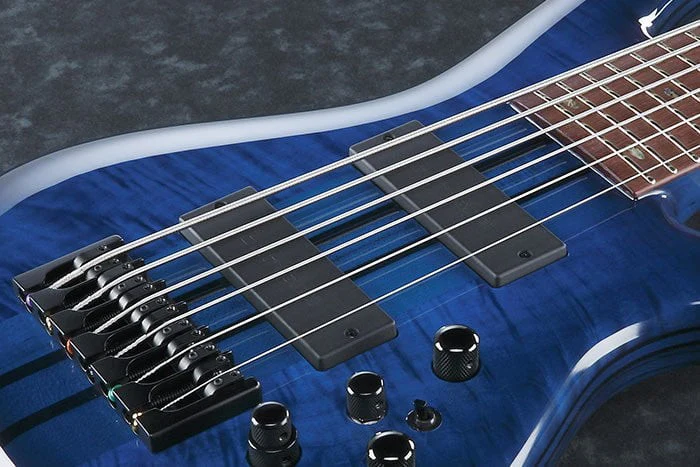 IBANEZ ANB306 PREMIUM ADAM NITTI BAJO ELECTRICO 6 CUERDAS AZUL - Image 11