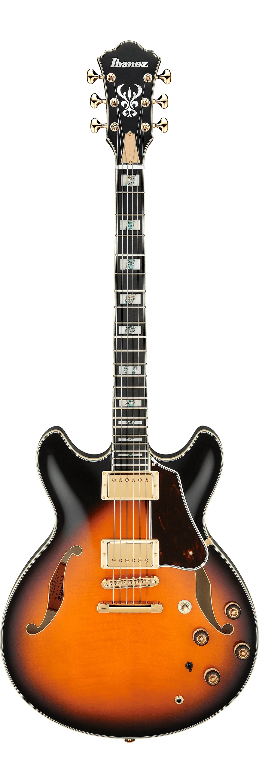 IBANEZ AS2000 BS PRESTIGE GUITARRA ELECTRICA BROWN SUNBURST.