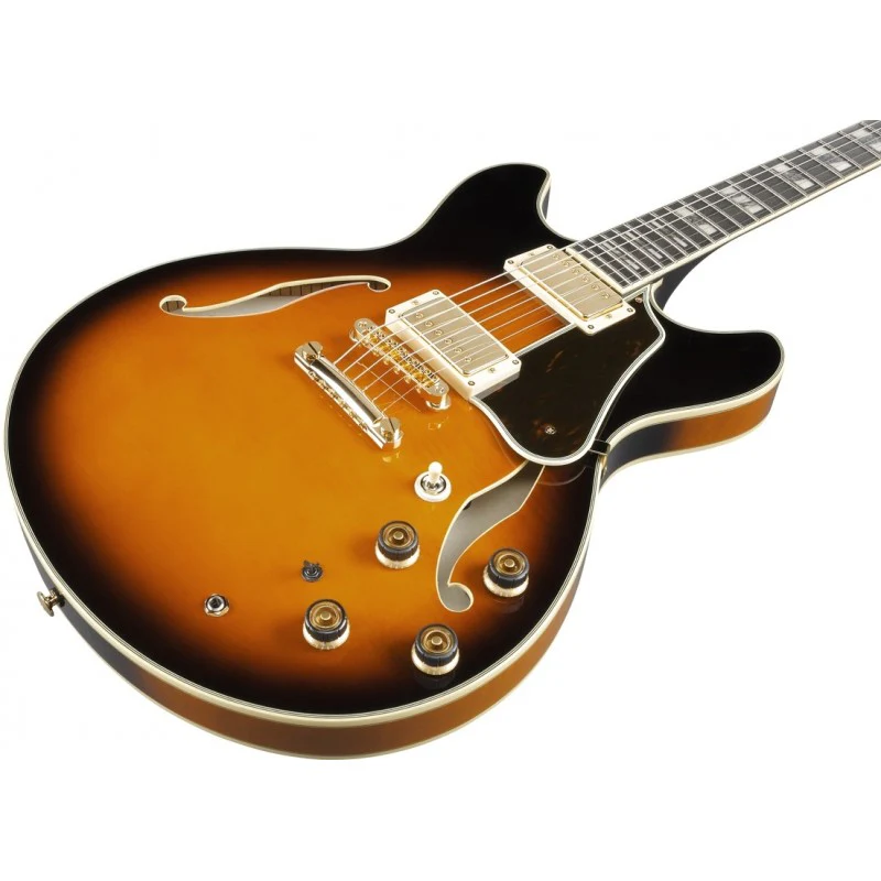 IBANEZ AS2000 BS PRESTIGE GUITARRA ELECTRICA BROWN SUNBURST. - Image 8