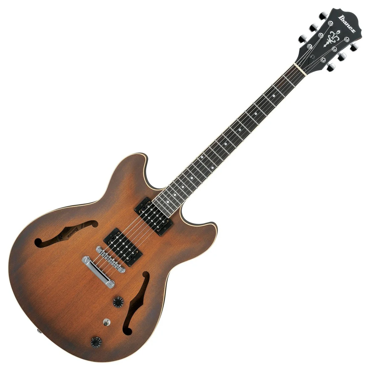 IBANEZ AS53 TF GUITARRA ELECTRICA HOLLOW BODY TOBACCO FLAT - Image 11