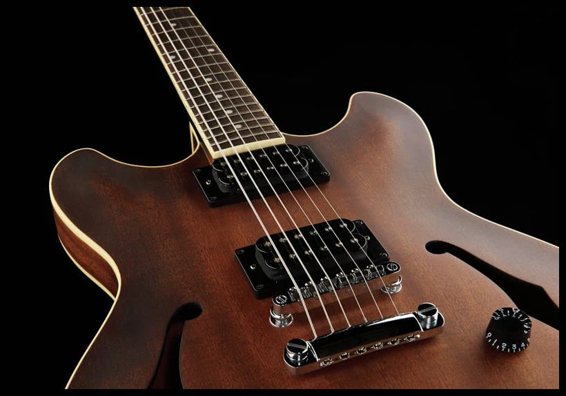 IBANEZ AS53 TF GUITARRA ELECTRICA HOLLOW BODY TOBACCO FLAT - Image 22