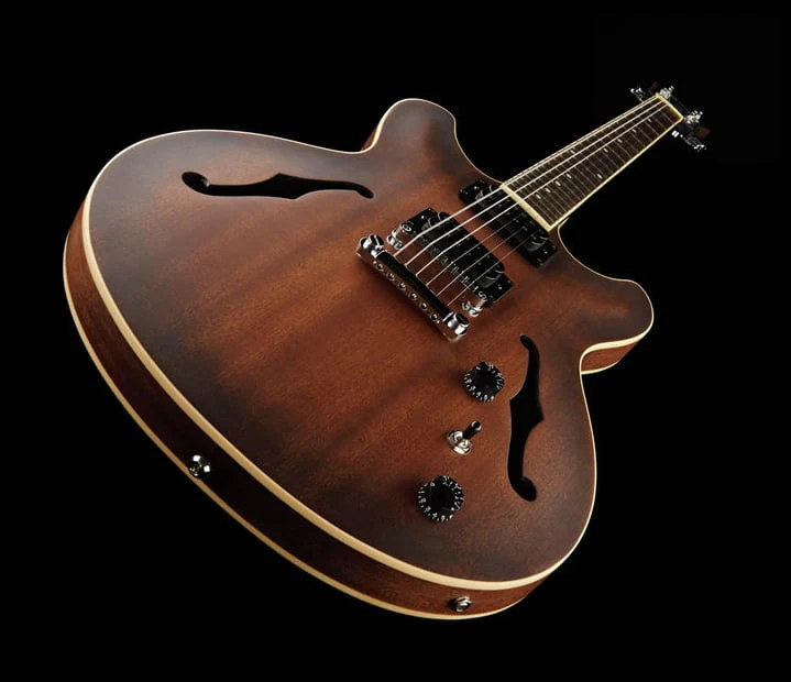 IBANEZ AS53 TF GUITARRA ELECTRICA HOLLOW BODY TOBACCO FLAT - Image 23