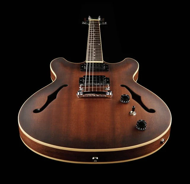 IBANEZ AS53 TF GUITARRA ELECTRICA HOLLOW BODY TOBACCO FLAT - Image 25