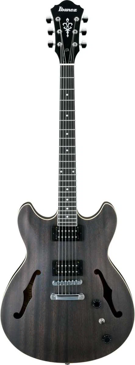 IBANEZ AS53 TKF GUITARRA ELECTRICA HOLLOW BODY TRANSPARENT BLACK