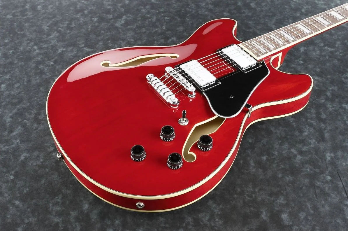 IBANEZ AS73 TCD GUITARRA ELECTRICA TRANSPARENT CHERRY - Image 6