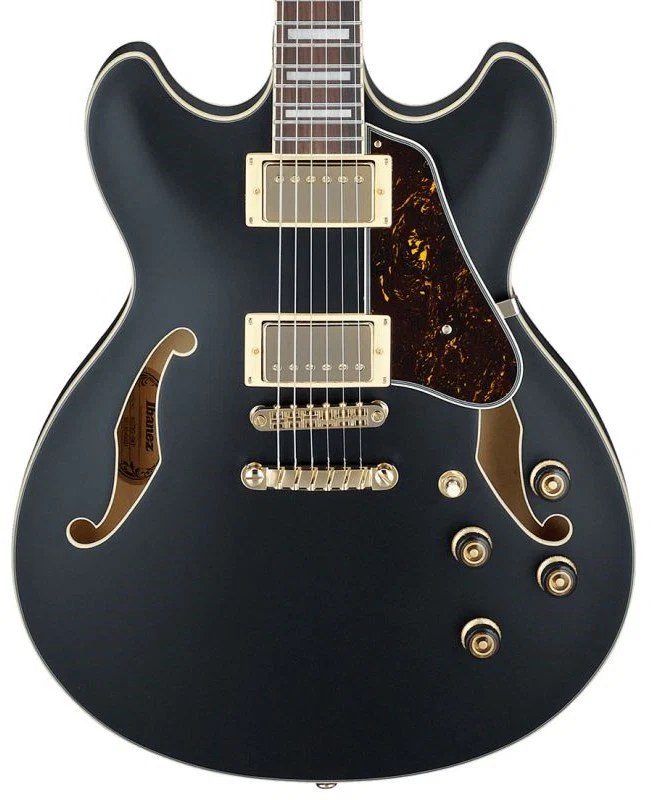 IBANEZ AS73G BKF GUITARRA ELECTRICA HOLLOW BODY NEGRA - Image 2