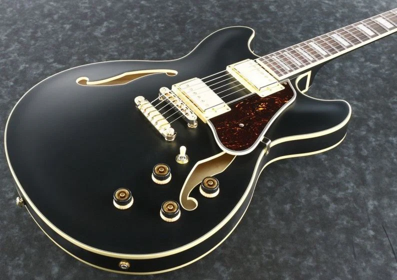 IBANEZ AS73G BKF GUITARRA ELECTRICA HOLLOW BODY NEGRA - Image 4