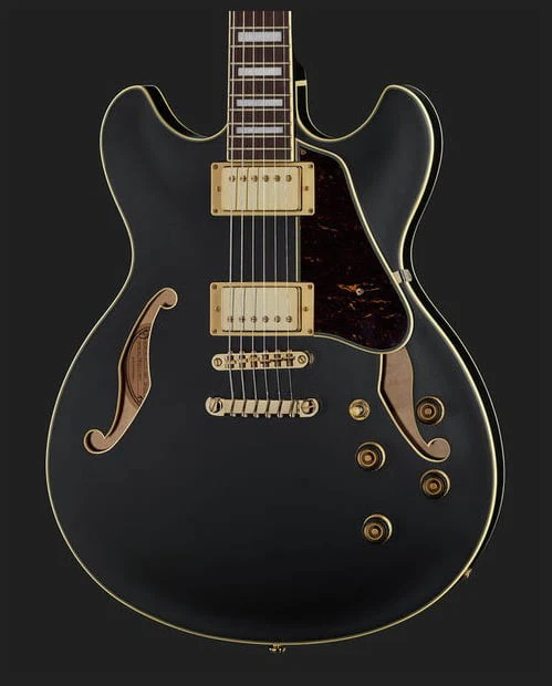 IBANEZ AS73G BKF GUITARRA ELECTRICA HOLLOW BODY NEGRA - Image 8