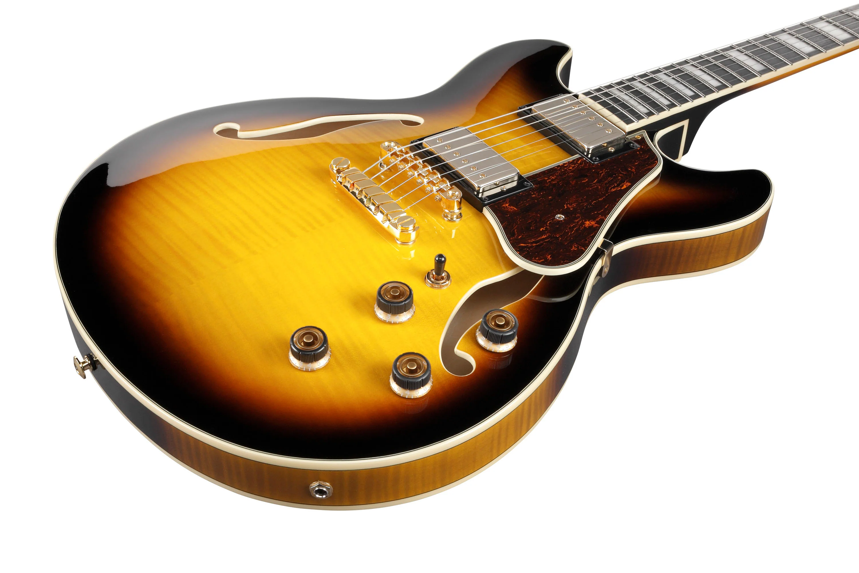 IBANEZ AS93FM AYS GUITARRA ELECTRICA ANTIQUE YELLOW SUNBURST. - Image 8