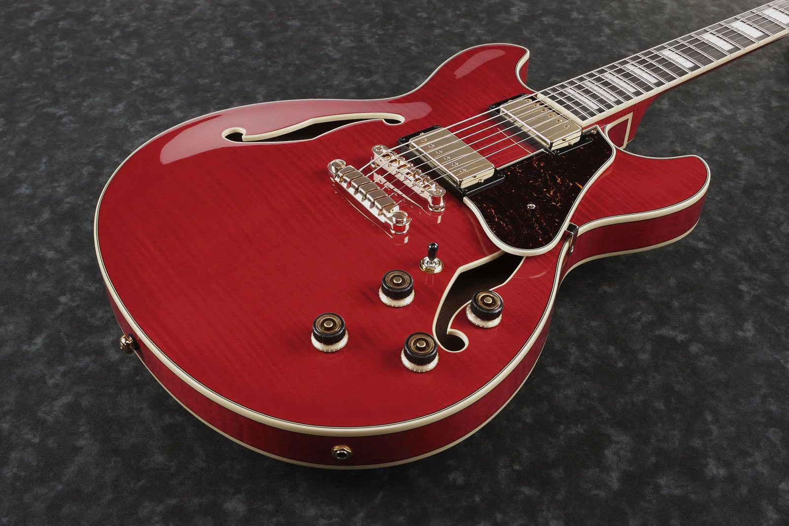 IBANEZ AS93FM TCD GUITARRA ELECTRICA TRANSPARENT CHERRY RED. - Image 11