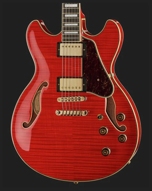 IBANEZ AS93FM TCD GUITARRA ELECTRICA TRANSPARENT CHERRY RED. - Image 14