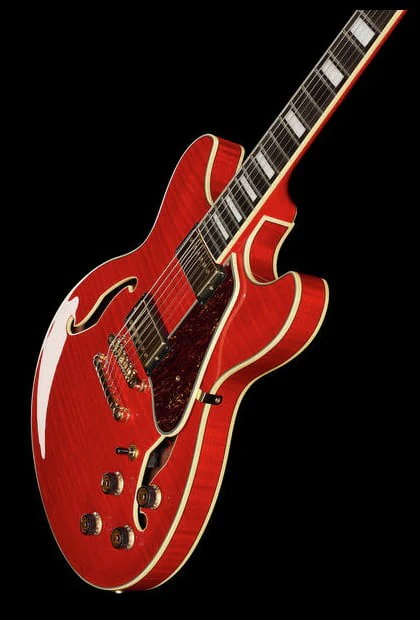 IBANEZ AS93FM TCD GUITARRA ELECTRICA TRANSPARENT CHERRY RED. - Image 21