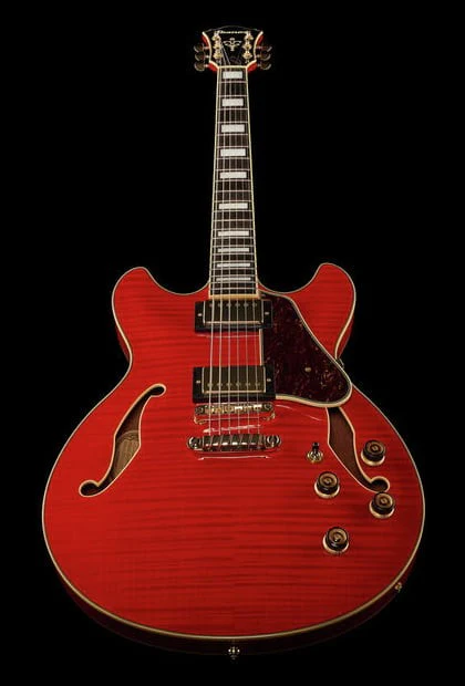 IBANEZ AS93FM TCD GUITARRA ELECTRICA TRANSPARENT CHERRY RED. - Image 23