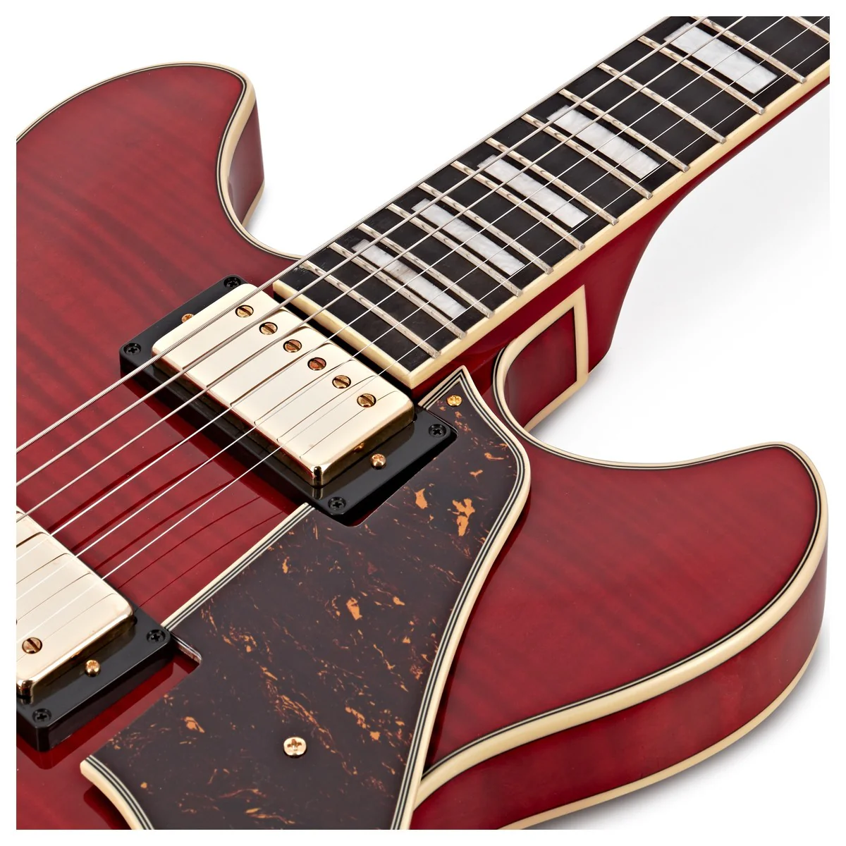 IBANEZ AS93FM TCD GUITARRA ELECTRICA TRANSPARENT CHERRY RED. - Image 5
