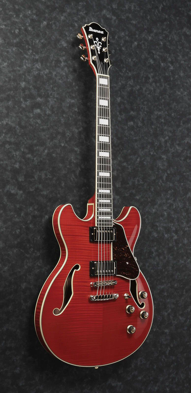 IBANEZ AS93FM TCD GUITARRA ELECTRICA TRANSPARENT CHERRY RED. - Image 9