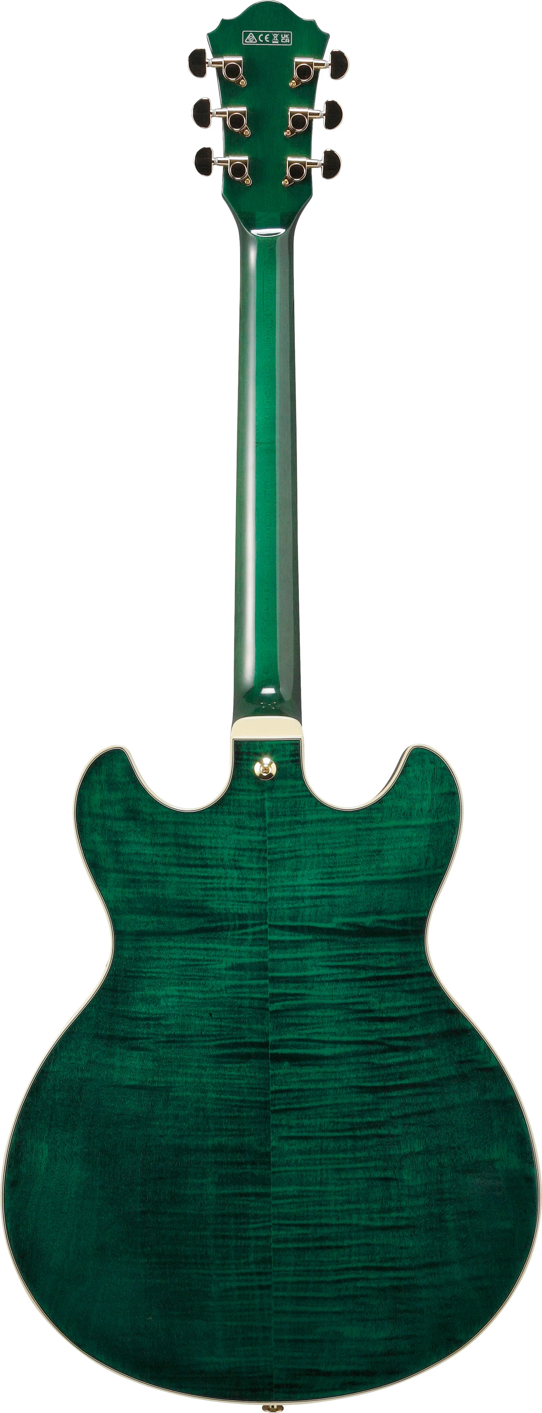 IBANEZ AS93FM TMG GUITARRA ELECTRICA TRANSPARENT MOSS GREEN - Image 3