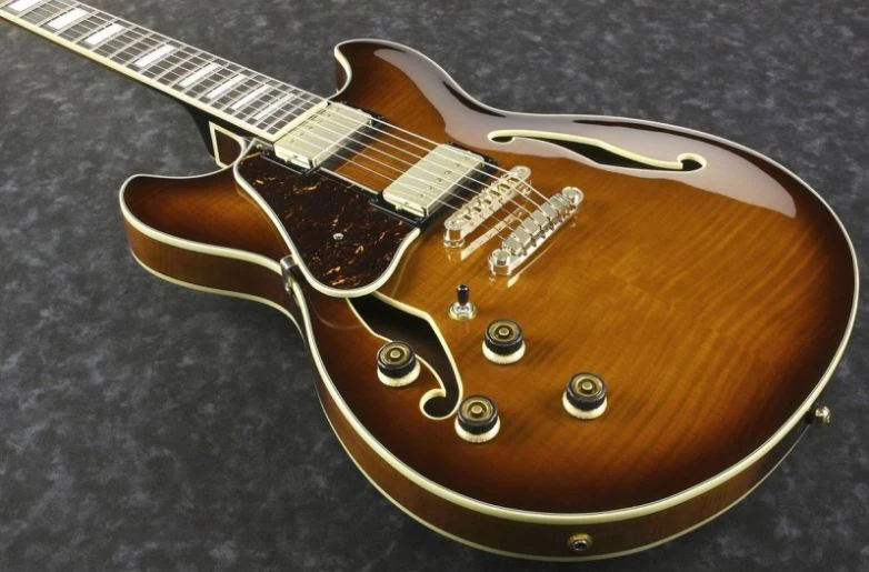 IBANEZ AS93FML VLS ARTCORE EXPRESSIONIST GUITARRA ELECTRICA ZURDOS VIOLIN SUNBURST - Image 7
