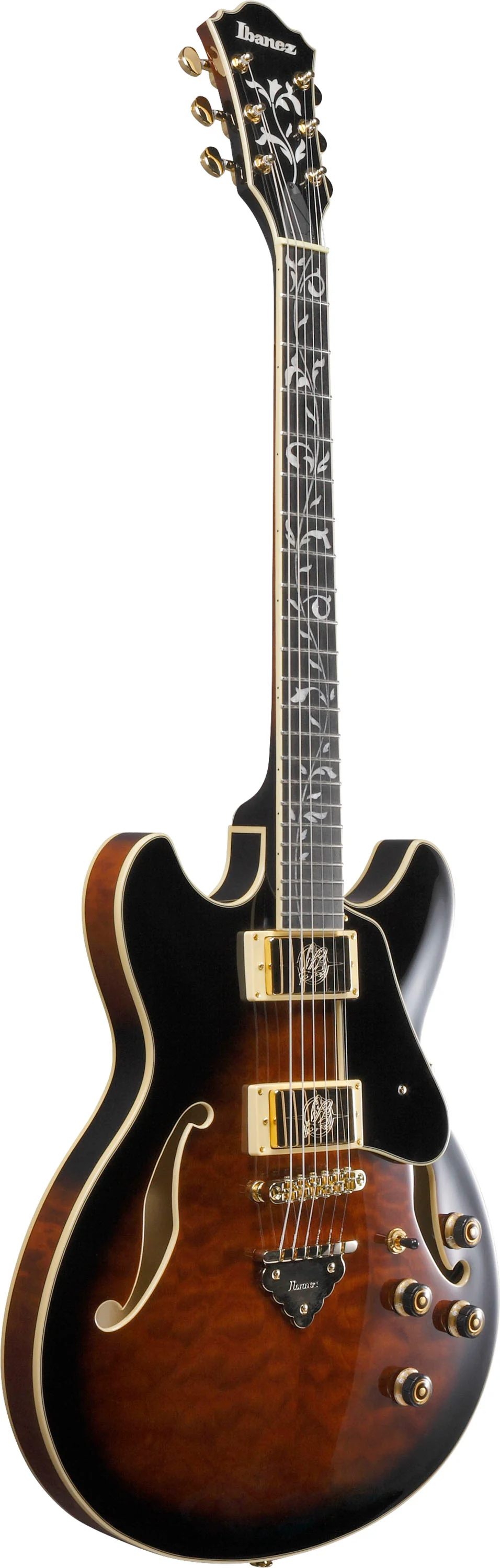IBANEZ AS93QMSP DBS GUITARRA ELECTRICA DARK BROWN SUNBURST - Image 2