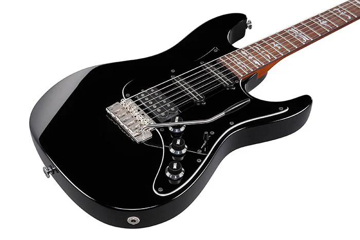 IBANEZ ATZ300 BK SIGNATURE ANDY TIMMONS GUITARRA ELECTRICA NEGRA - Image 4