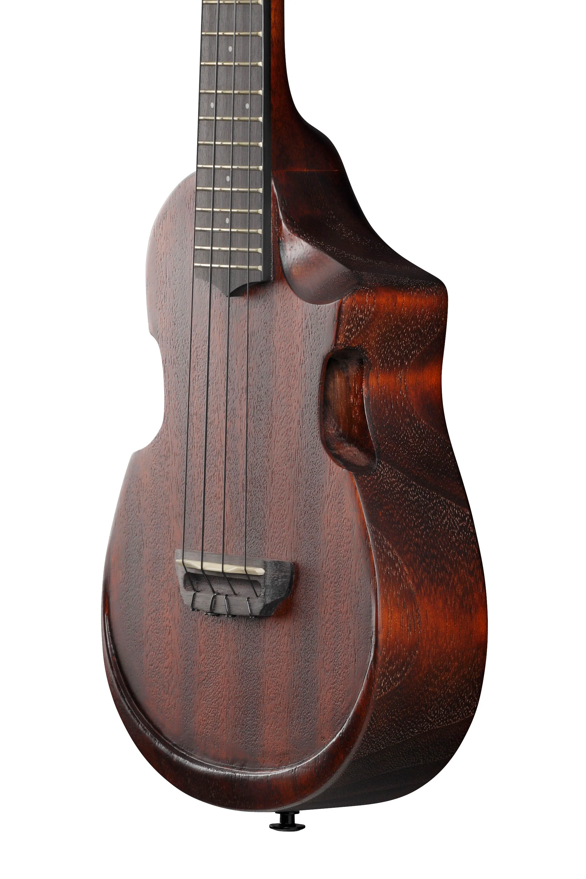 IBANEZ AUC14 OVL UKELELE CONCIERTO VIOLIN SUNBURST - Image 8