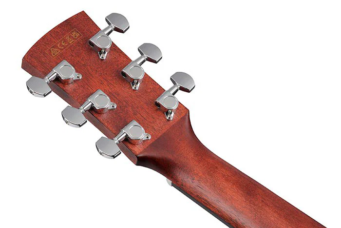 IBANEZ AW247CE WKH GUITARRA ELECTROACUSTICA DREADNOUGHT WEATHERED BLACK OPEN PORE - Image 6