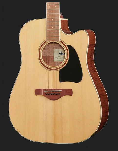 IBANEZ AW417CE OPS ARTWOOD GUITARRA ELECTROACUSTICA DREADNOUGHT - Image 5