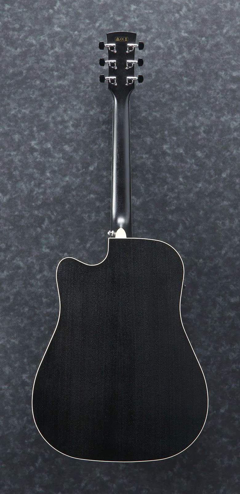 IBANEZ AW84CE WK GUITARRA ELECTROACUSTICA DREADNOUGHT WEATHERED BLACK - Image 3