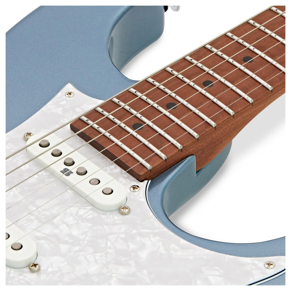 IBANEZ AZ2204 ICM PRESTIGE GUITARRA ELECTRICA ICE BLUE METALLIC - Image 5