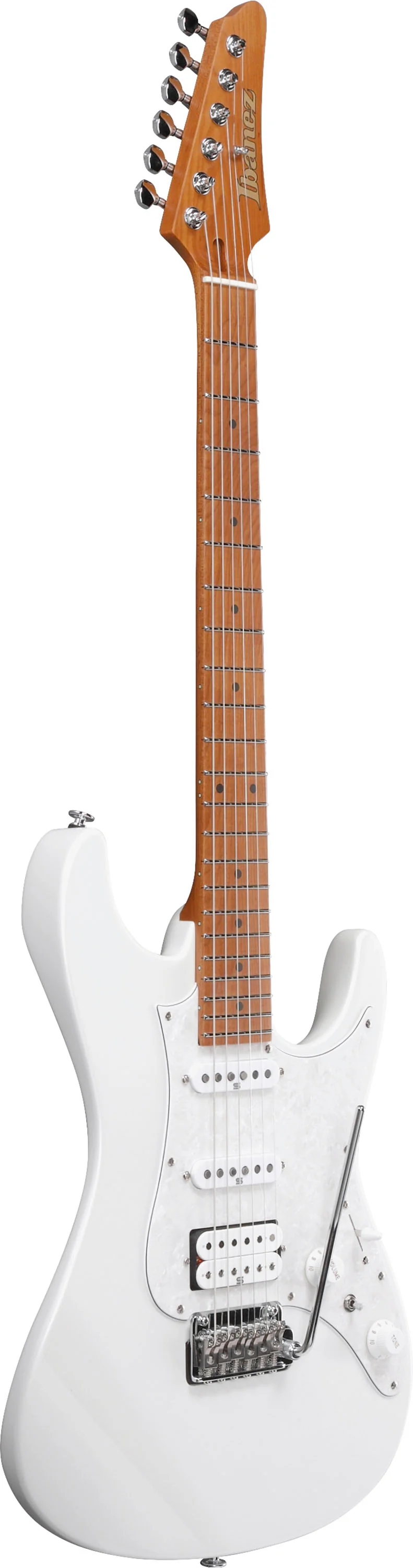 IBANEZ AZ2204 PW PRESTIGE GUITARRA ELECTRICA PEARL WHITE - Image 2