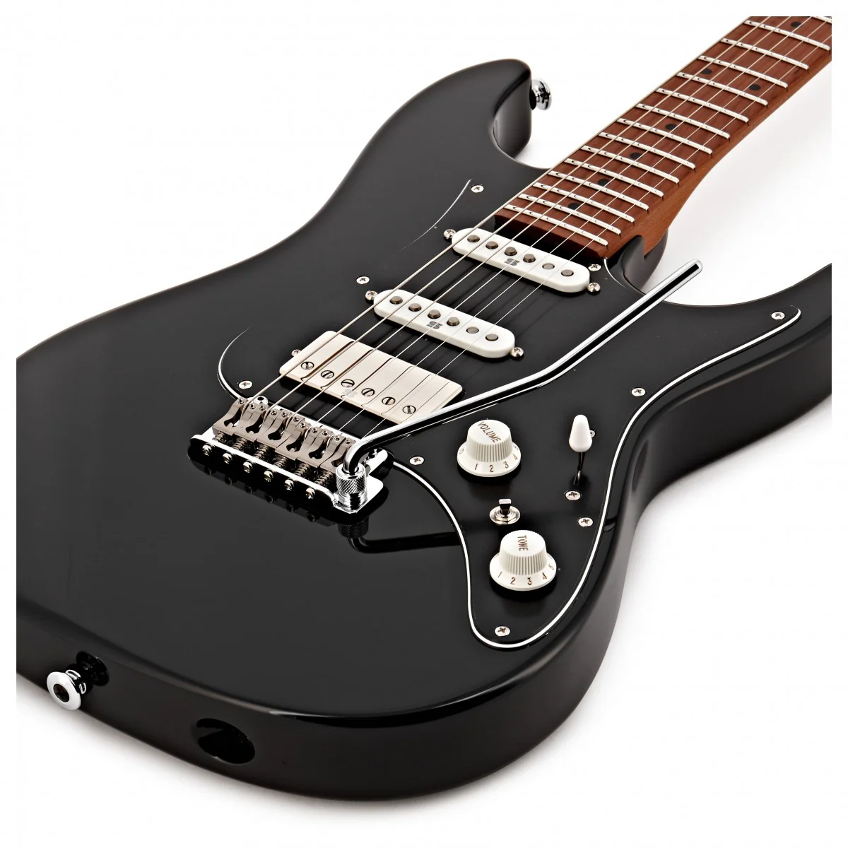 IBANEZ AZ2204B BK PRESTIGE GUITARRA ELECTRICA NEGRA - Image 5