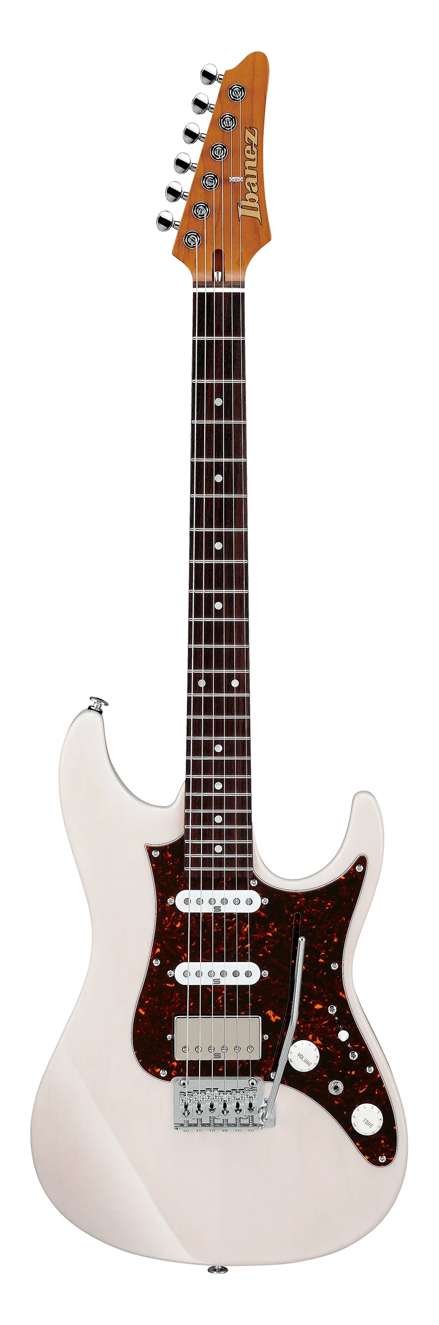 IBANEZ AZ2204N AWD PRESTIGE GUITARRA ELECTRICA ANTIQUE WHITE BLONDE