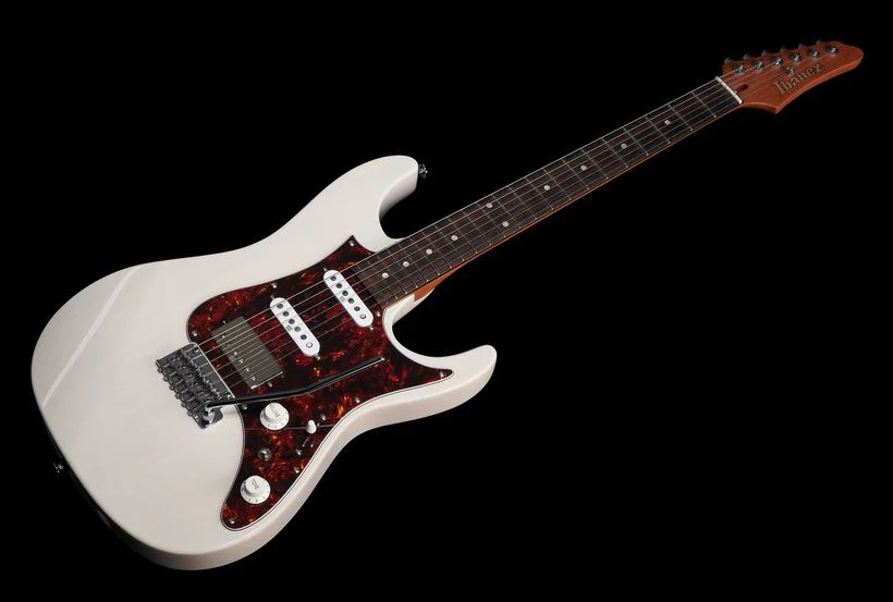 IBANEZ AZ2204N AWD PRESTIGE GUITARRA ELECTRICA ANTIQUE WHITE BLONDE - Image 22