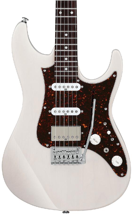 IBANEZ AZ2204N AWD PRESTIGE GUITARRA ELECTRICA ANTIQUE WHITE BLONDE - Image 4