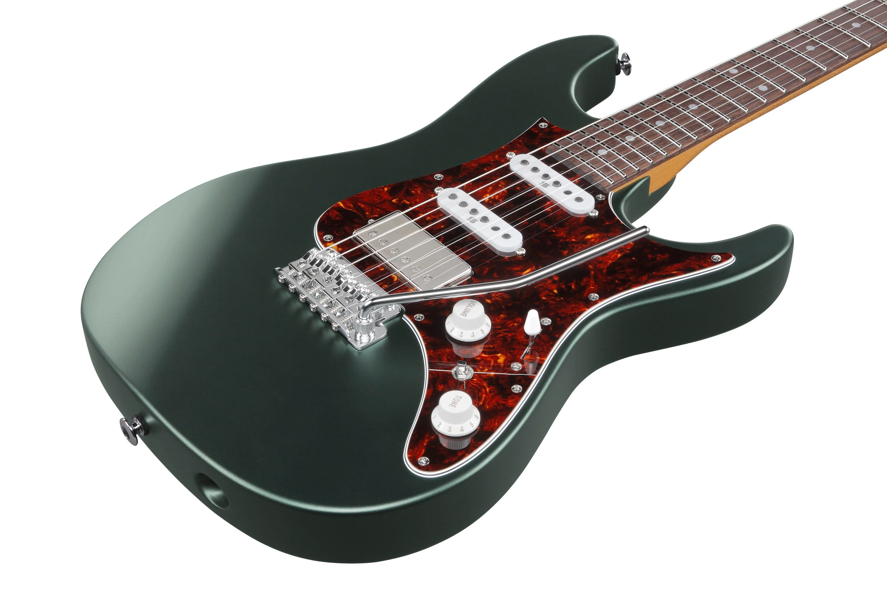IBANEZ AZ2204N VGF PRESTIGE GUITARRA ELECTRICA IVY GREEN METALLIC FLAT - Image 5