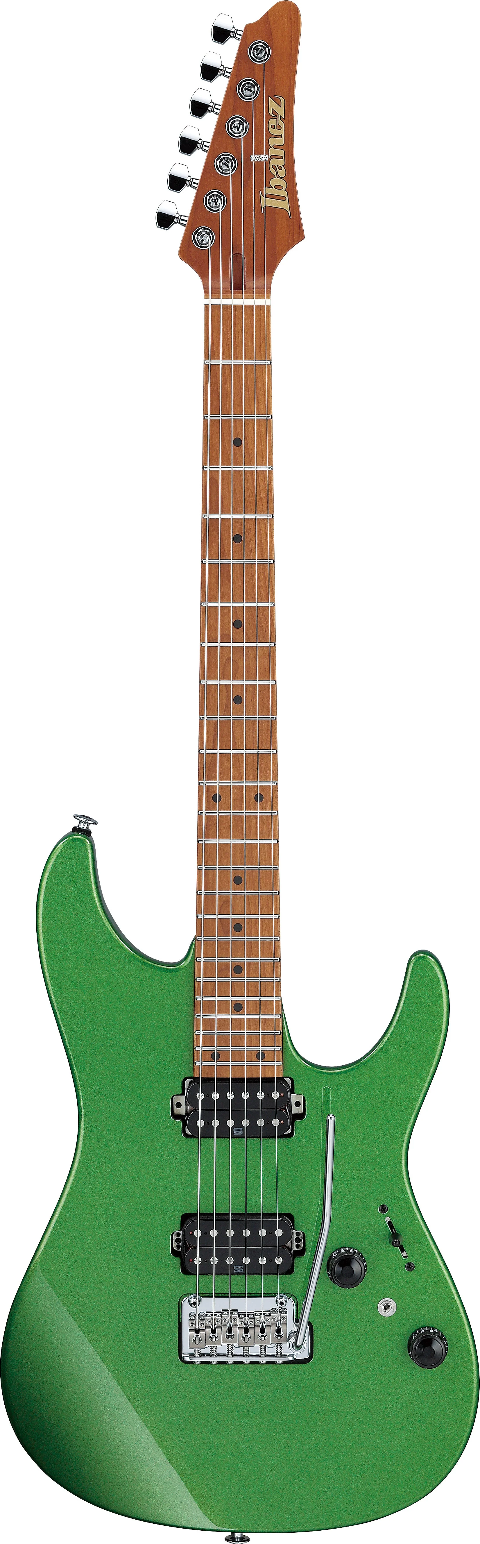 IBANEZ AZ2402 AGM PRESTIGE GUITARRA ELECTRICA APPLE GREEN METALLIC