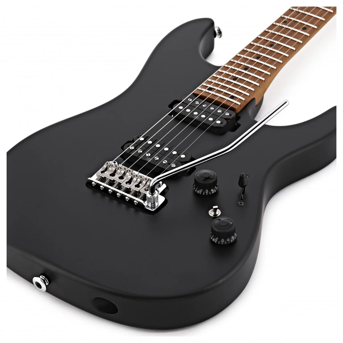 IBANEZ AZ2402 BKF PRESTIGE GUITARRA ELECTRICA NEGRA - Image 4