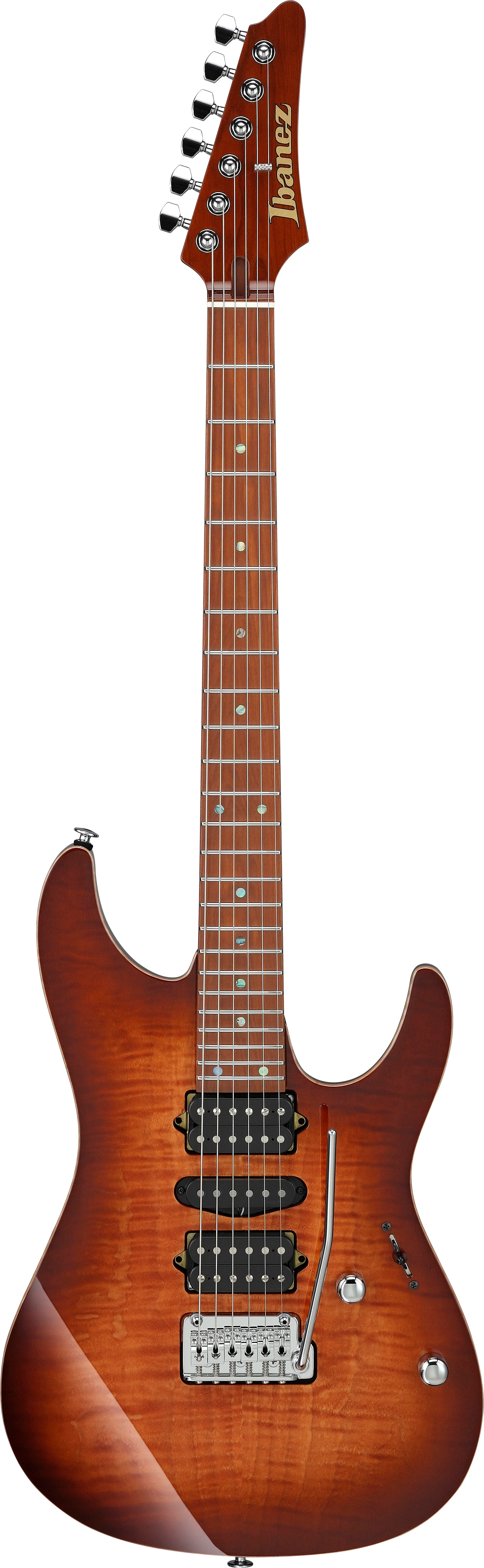 IBANEZ AZ2407F BSR PRESTIGE GUITARRA ELECTRICA BROWNISH SPHALERITE