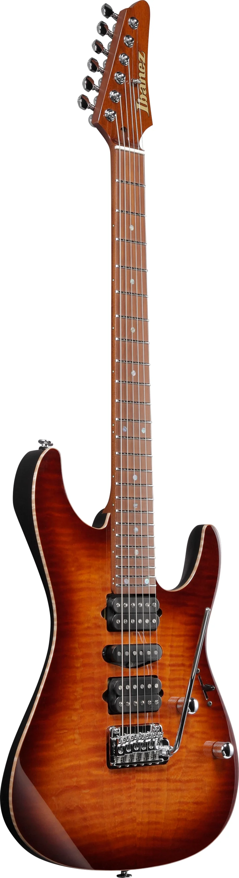 IBANEZ AZ2407F BSR PRESTIGE GUITARRA ELECTRICA BROWNISH SPHALERITE - Image 2