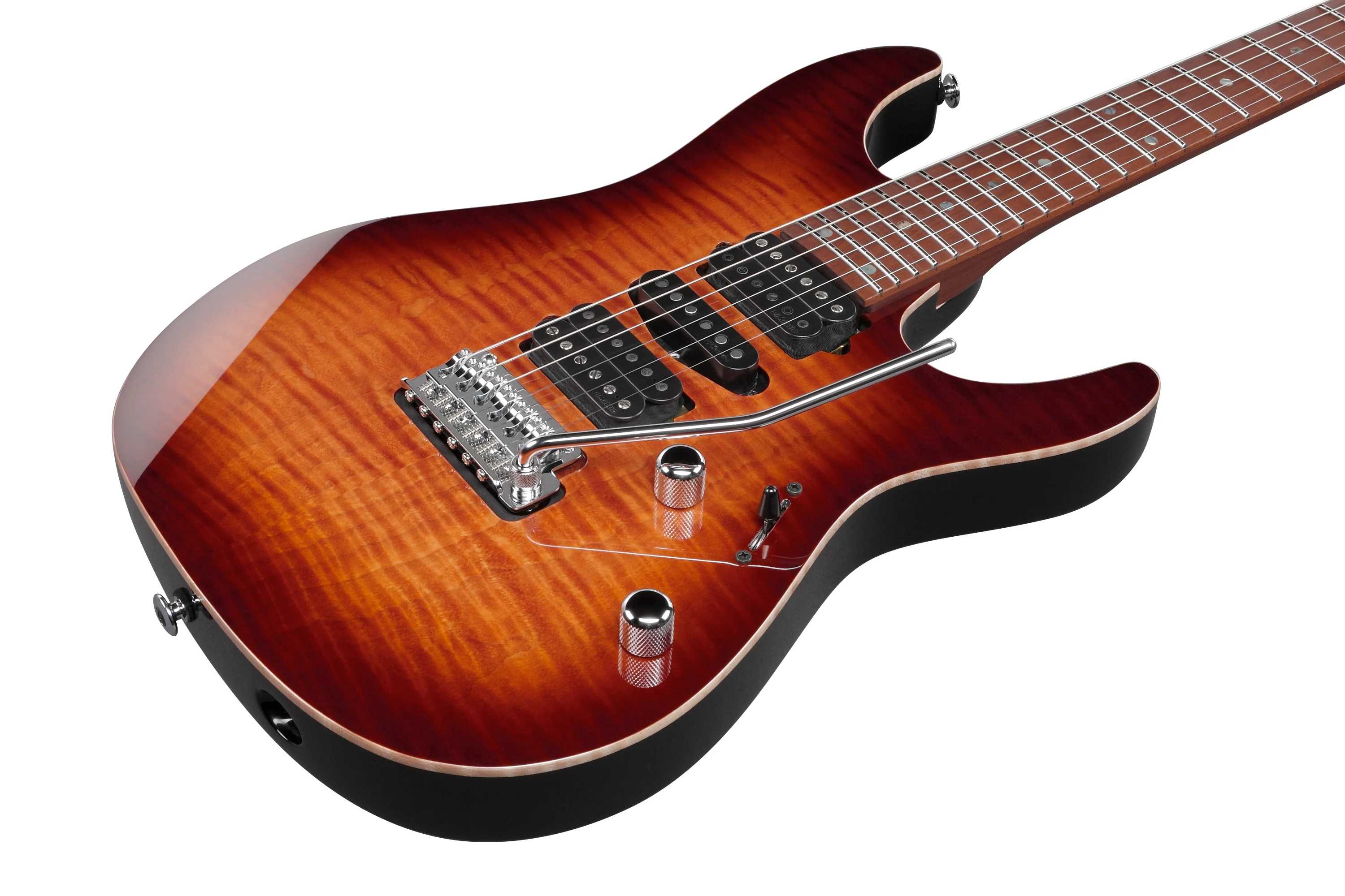 IBANEZ AZ2407F BSR PRESTIGE GUITARRA ELECTRICA BROWNISH SPHALERITE - Image 8