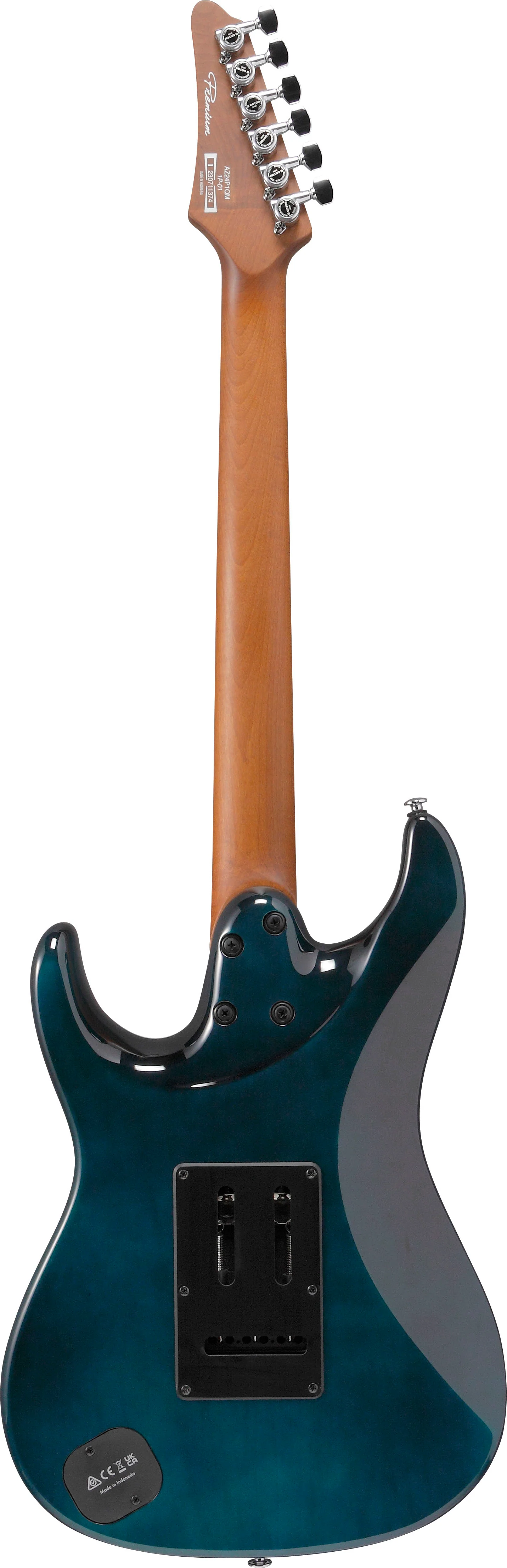 IBANEZ AZ24P1QM DOB PREMIUM GUITARRA ELECTRICA DEEP OCEAN BLONDE - Image 2