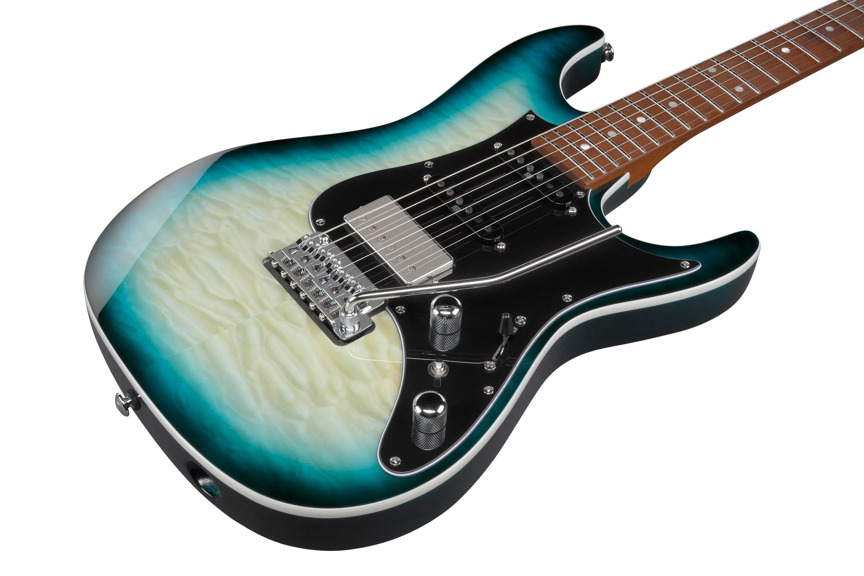 IBANEZ AZ24P1QM DOB PREMIUM GUITARRA ELECTRICA DEEP OCEAN BLONDE - Image 6